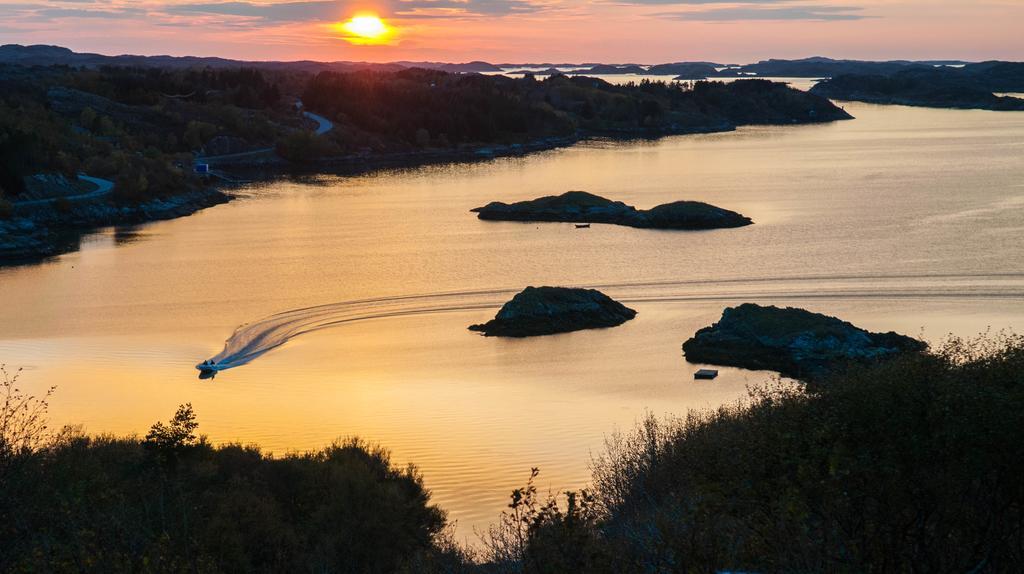 Dolmsundet Hotell Hitra Melandsjøen Esterno foto